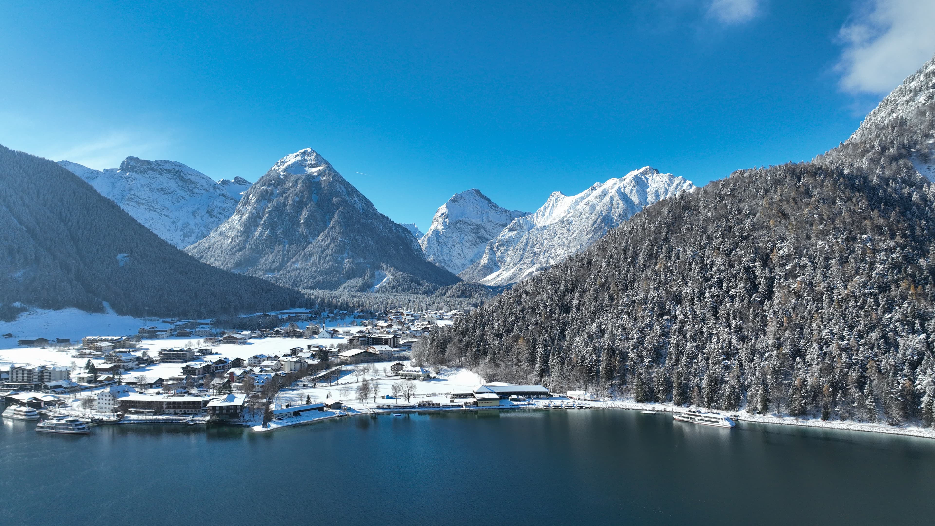 Achensee Winter Panorama