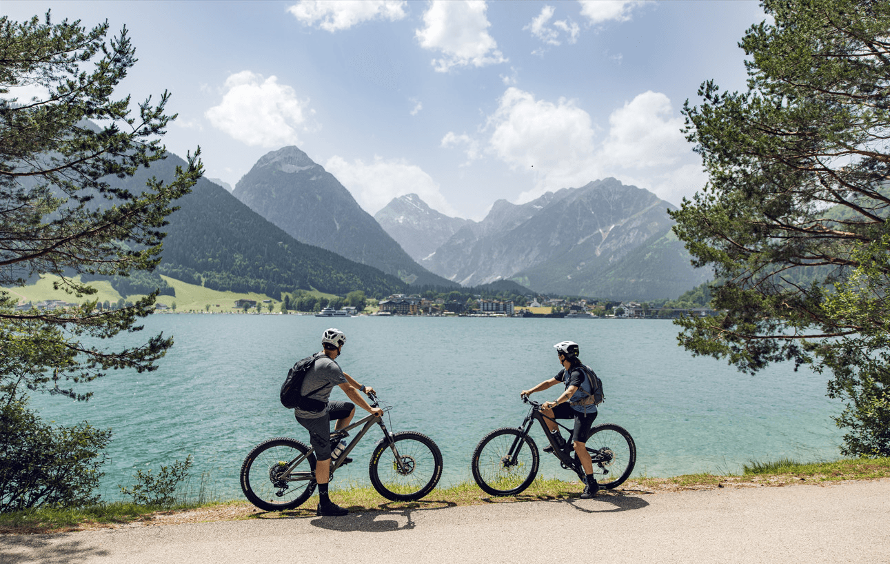 Biken zwischen Berg & See